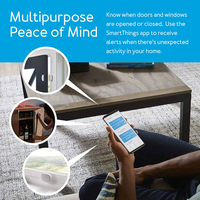 Monitor SmartThings Multipurpose Sensor by Aeotec