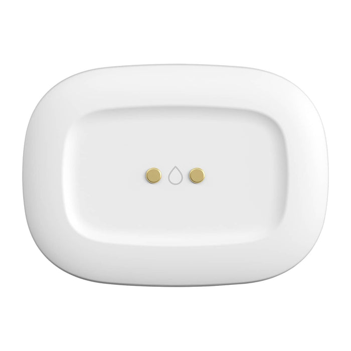 Top of SmartThings Water Leak Sensor showing sensor tray