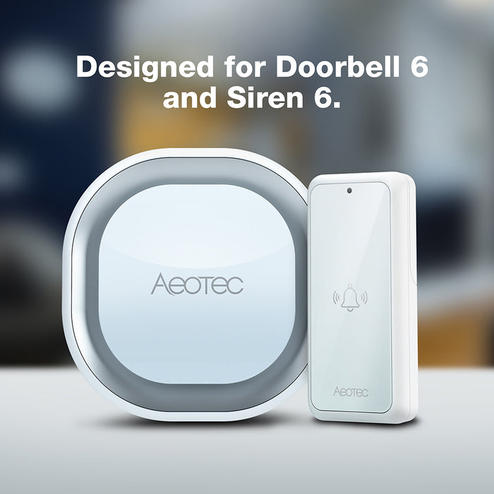aeotec button for doorbell 6 and siren 6
